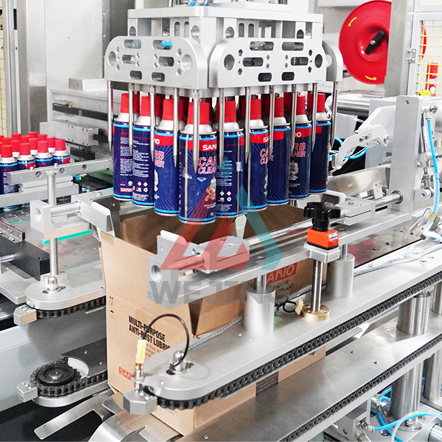 Упаковка футляра для аэрозольного флакона 