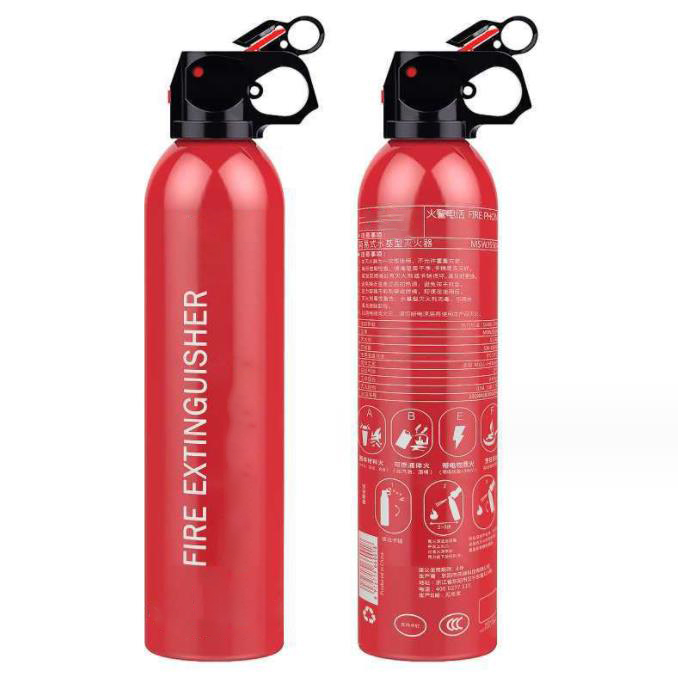 Огнетушитель из полуавтоматической разливочной машины