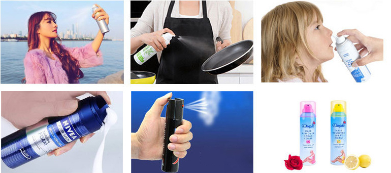 аэрозольная краска может наполнять машины, продукты