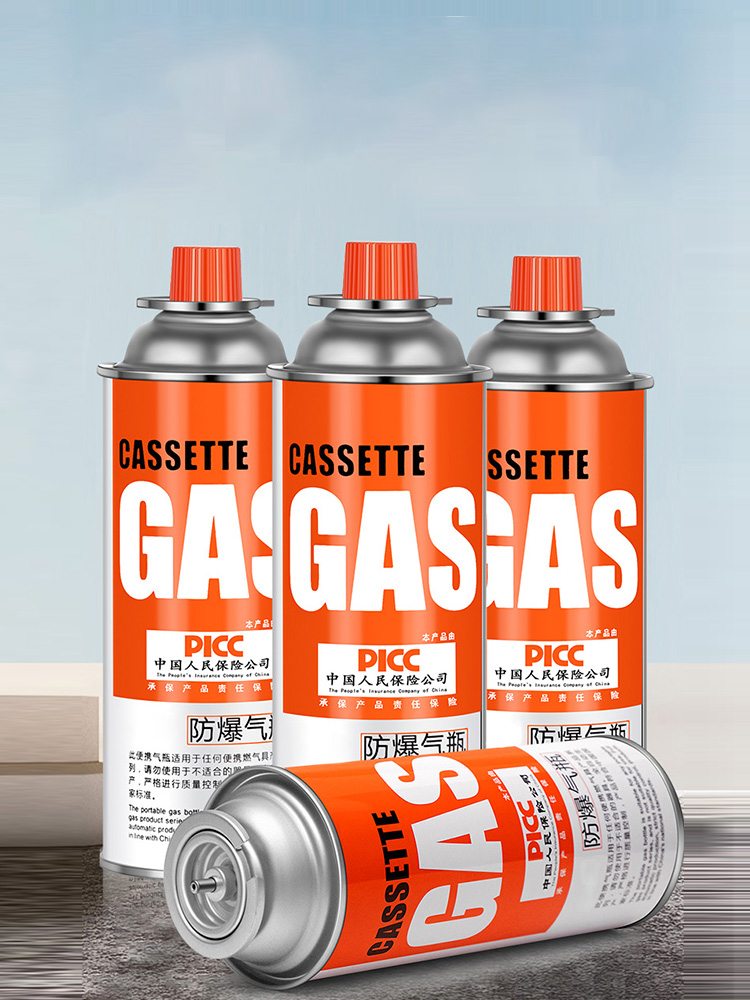 Взрывозащищенный газовый баллон, изготовленный из машины для наполнения картриджных газов.