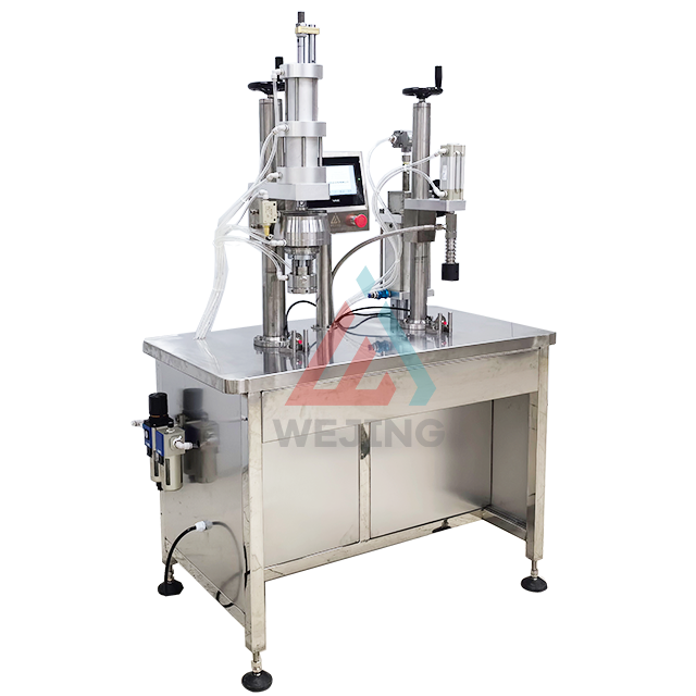 Полуавтоматический наполнитель аэрозольных баллонов