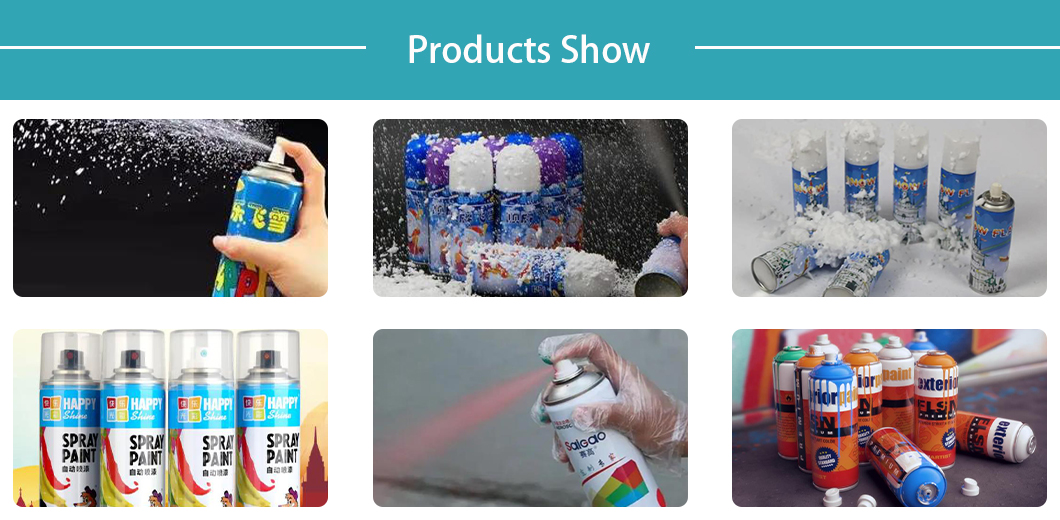 Аэрозольные краски для снега