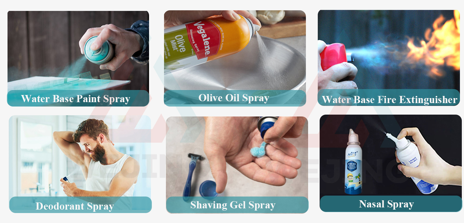 WJ BOV-Аэрозоль-показ продукции