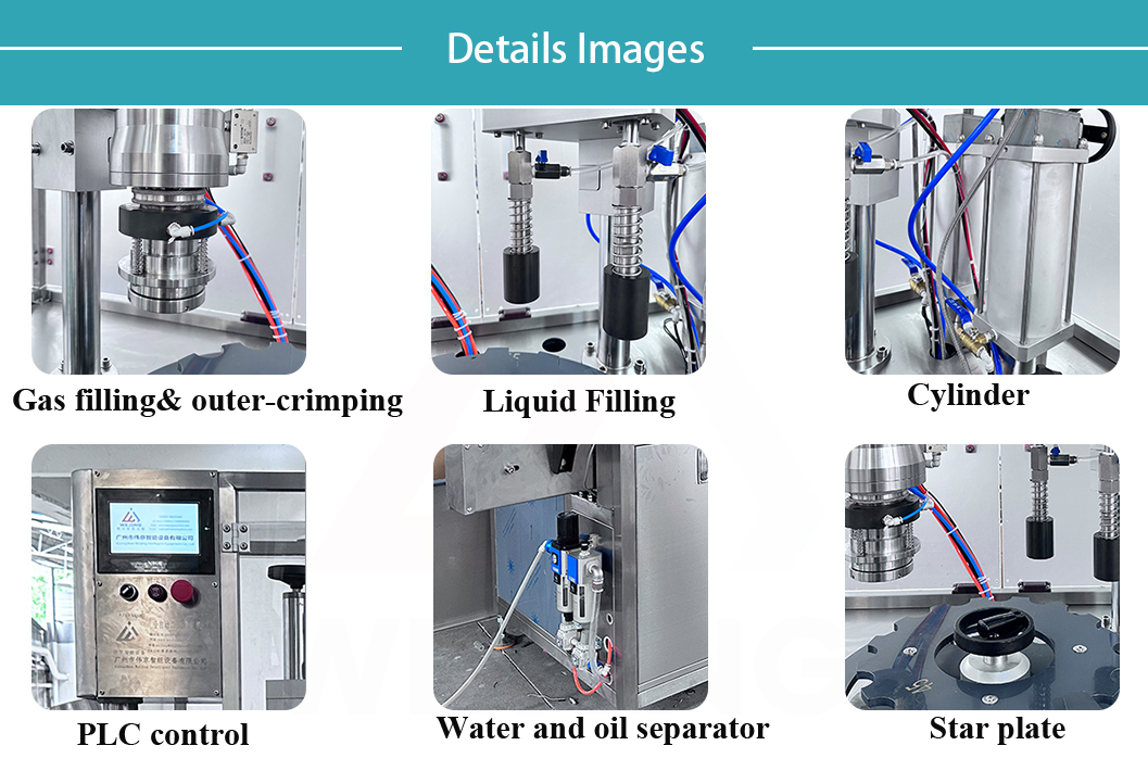 Автоматическая бов-аерозоля, заполняющая машины