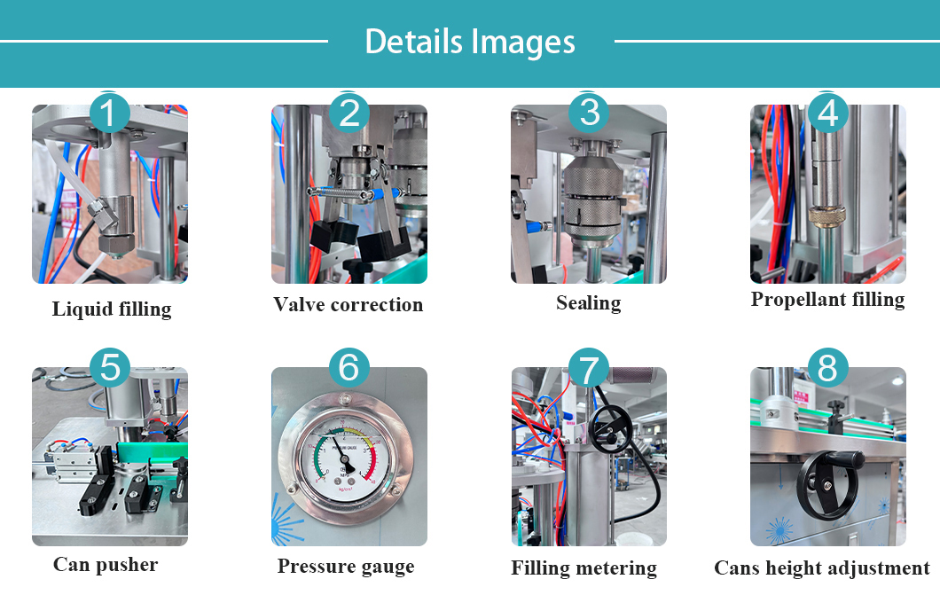 4 в 1 аэрозольная начинка машина