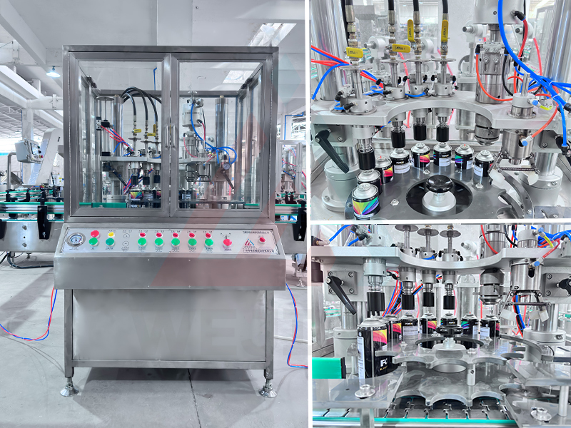 3.Машина для запечатывания и газонаполнения