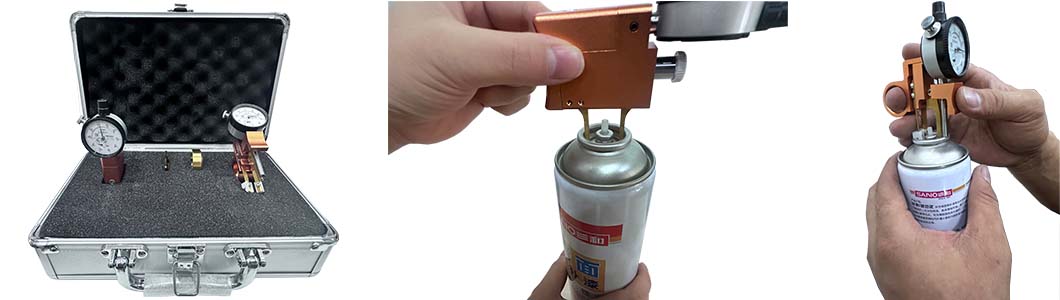 измерение аэрозольного баллончика