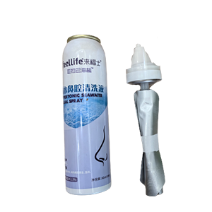 Соленый мешок на зачистке клапана аэрозоля 