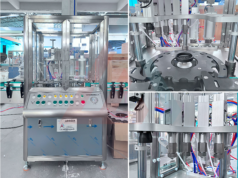 Детальное изображение-машина для наполнения-аэрозолей-жидкостью