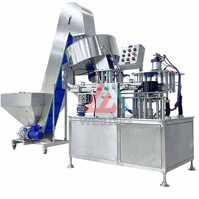 Автоматическая машина для прижима крышек