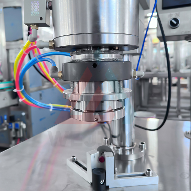 WJERZ-150 Маленькая машина для обжима аэрозольных баллонов BOV 